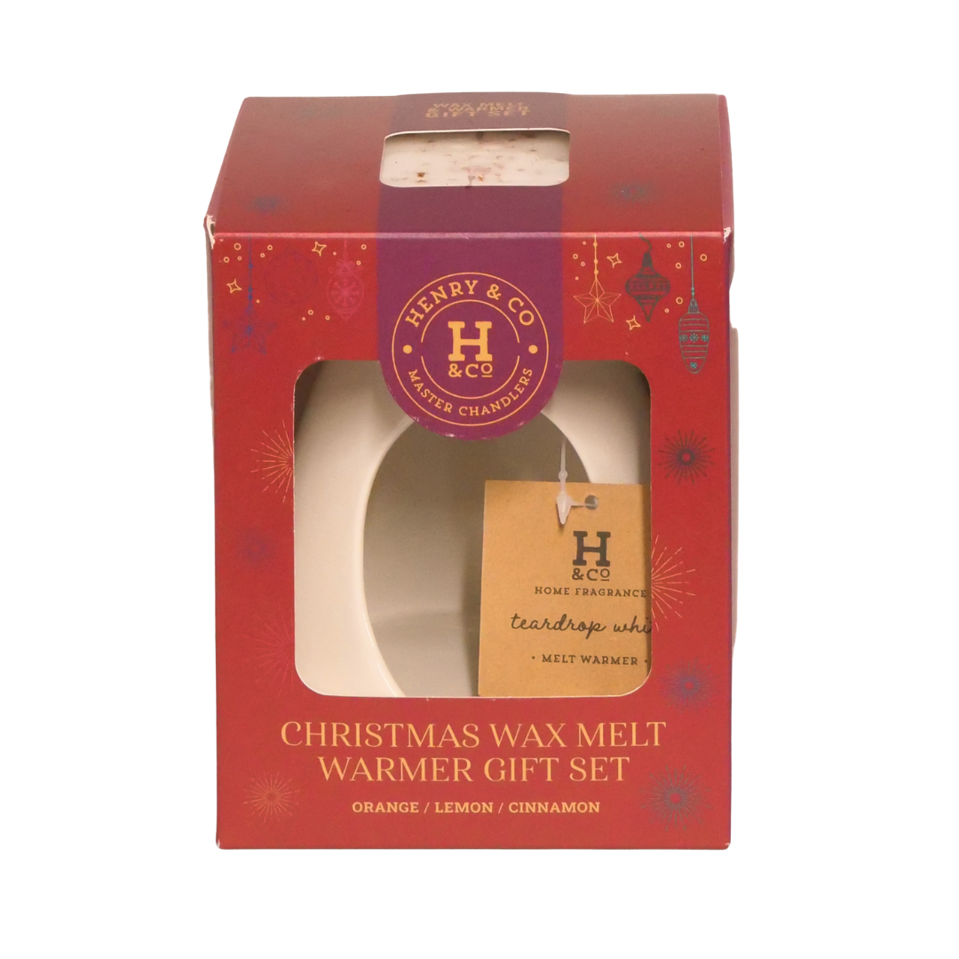 CHRISTMAS WAX MELT WARMER GIFT SET