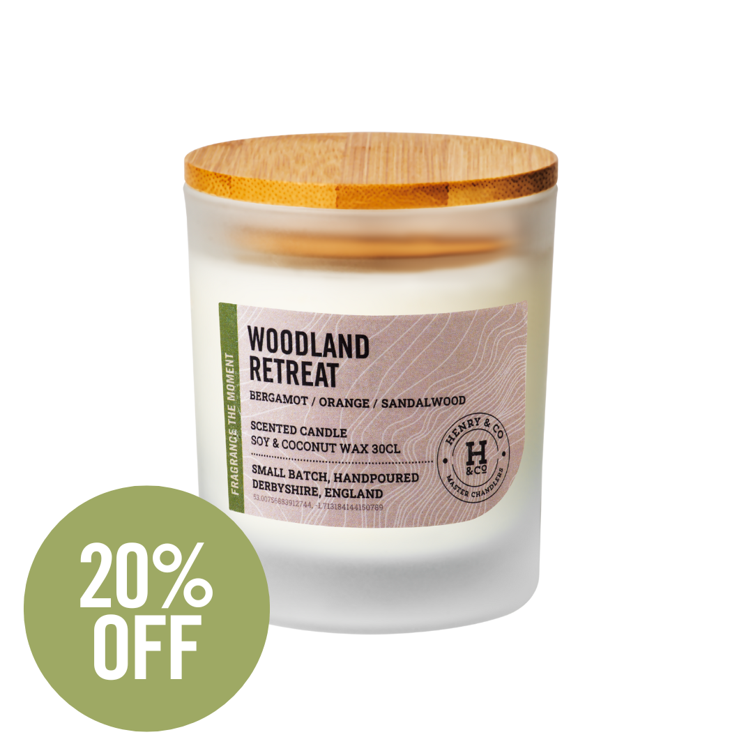 woodland retreat scented candle