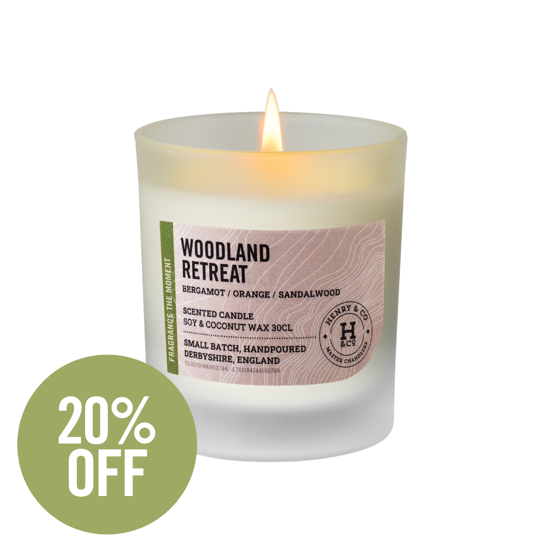 woodland retreat scented candle