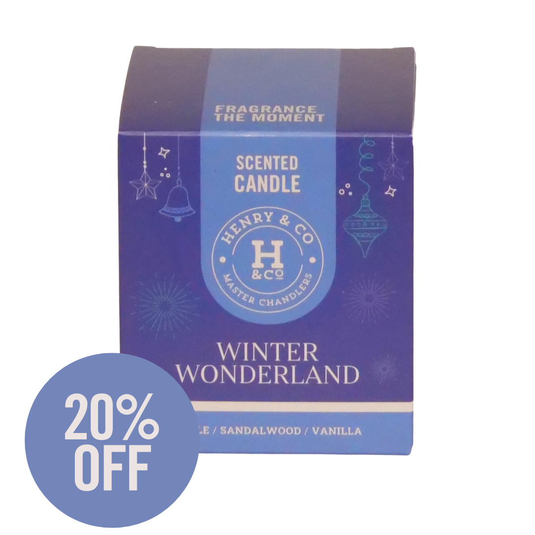 winter wonderland scented candle