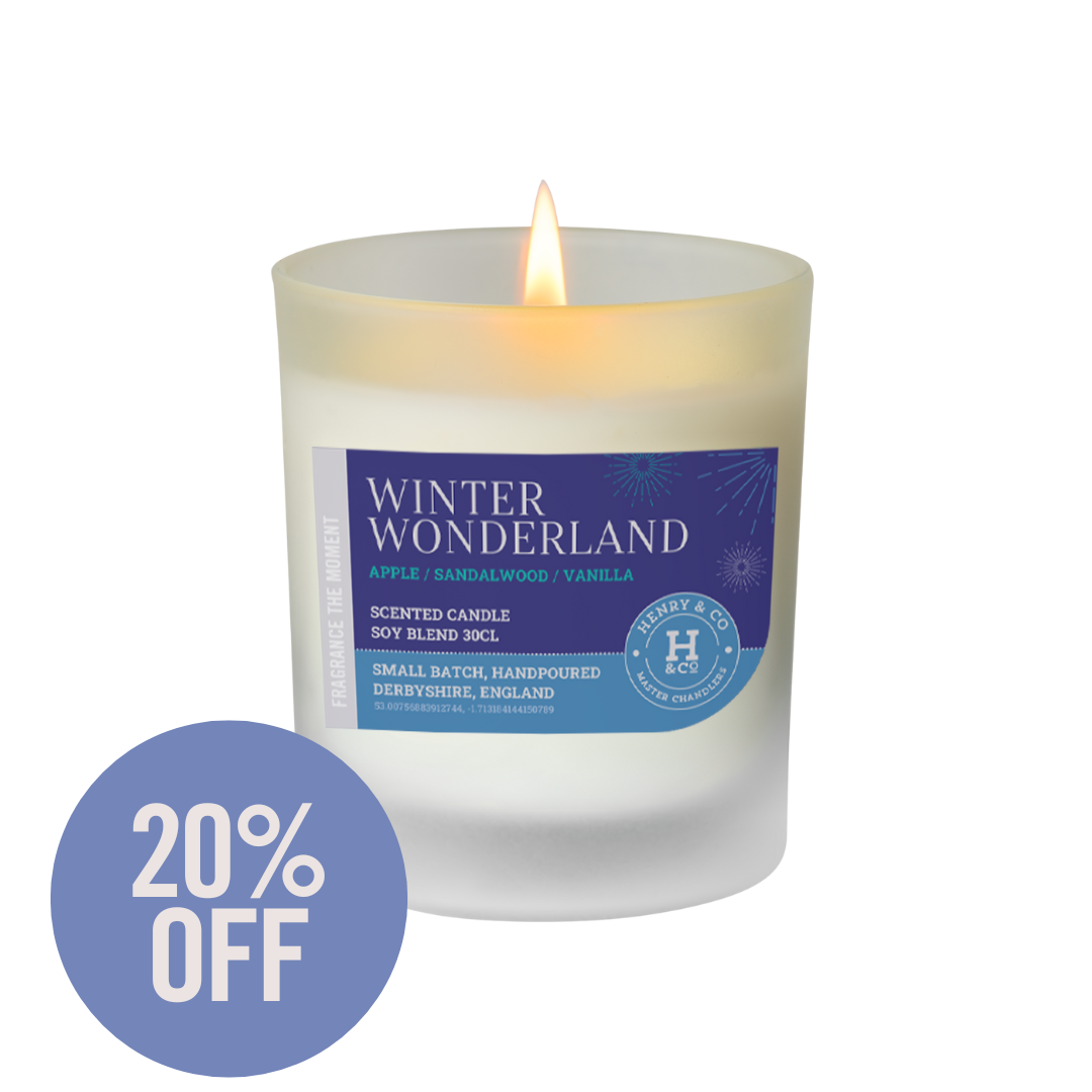 winter wonderland scented candle
