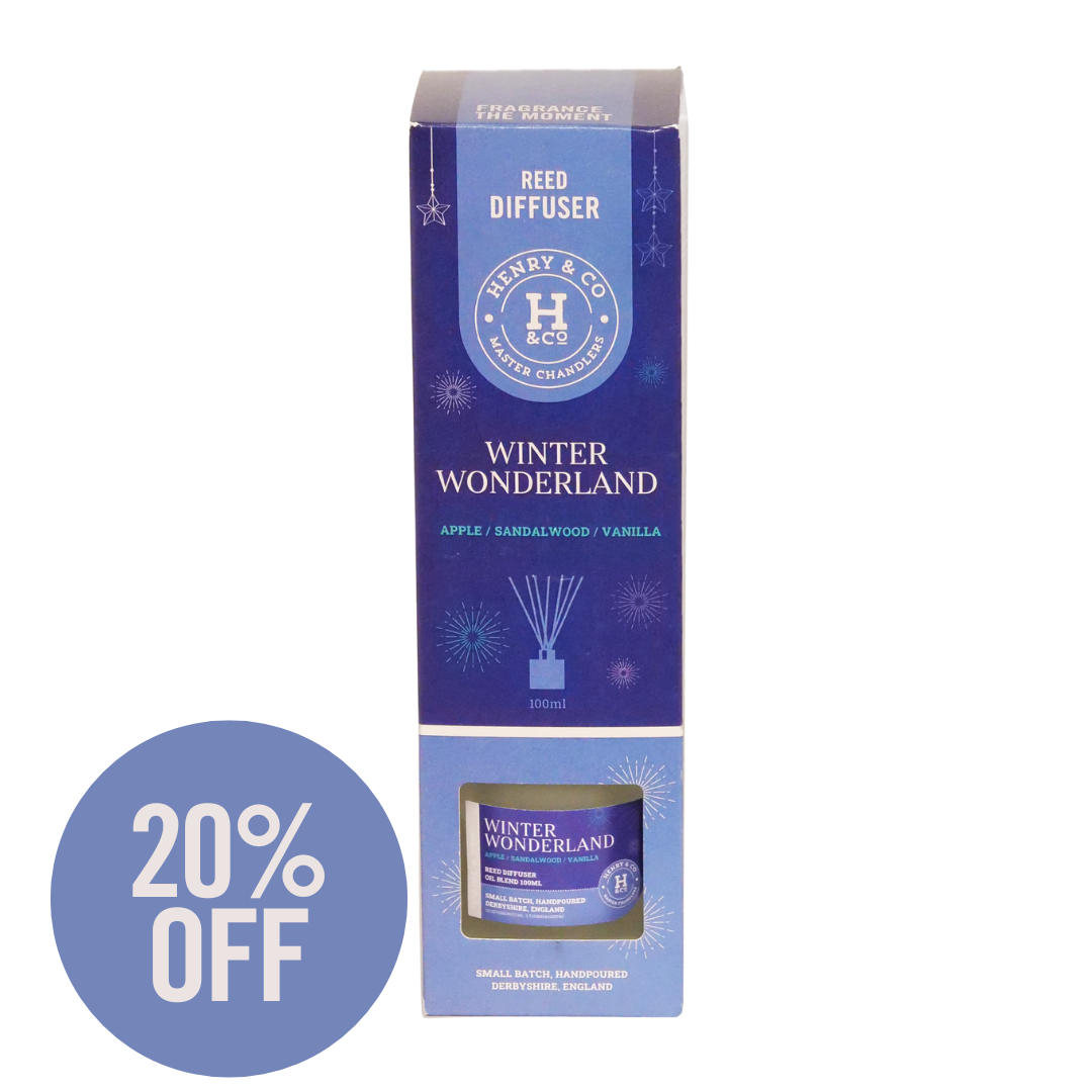 winter wonderland reed diffuser