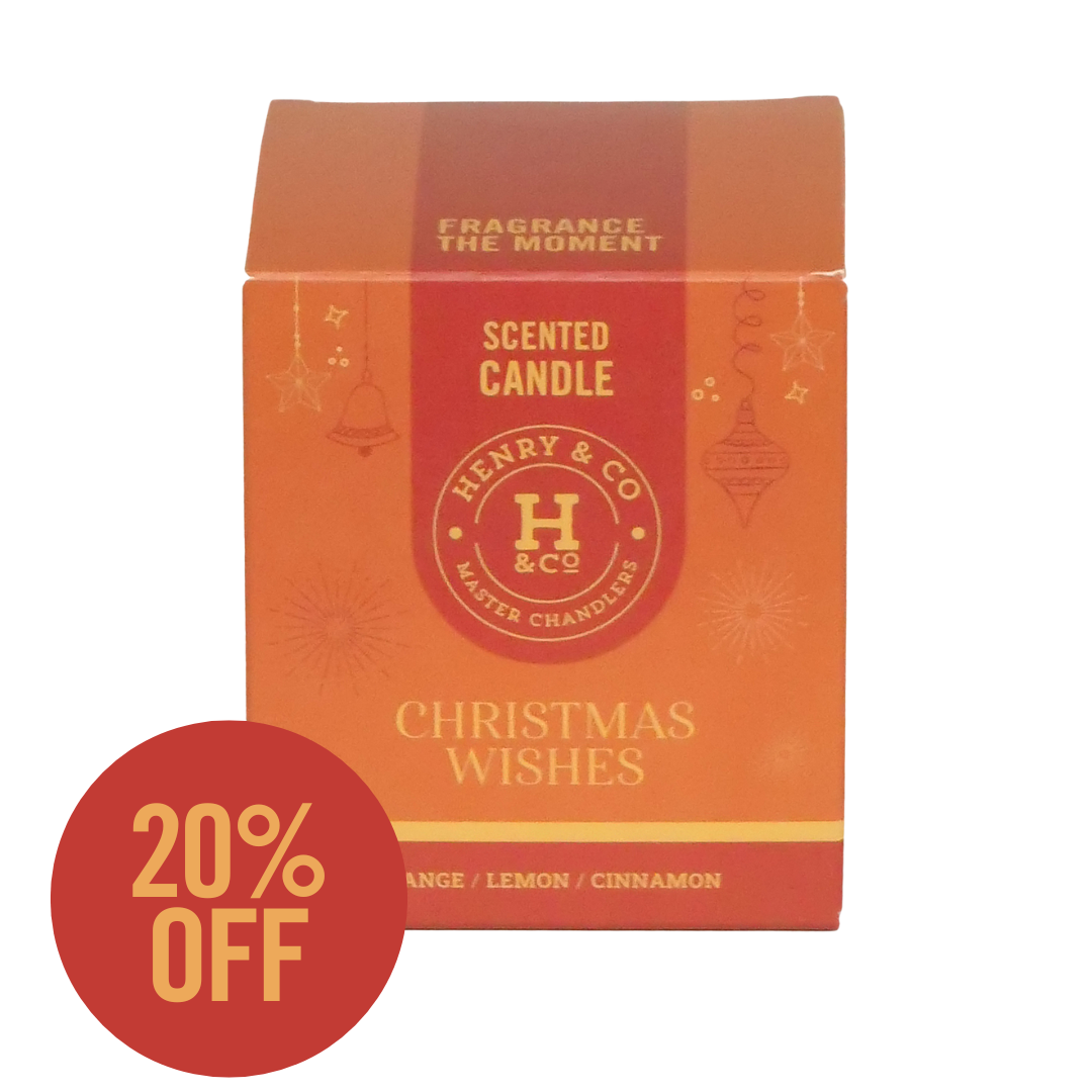 CHRISTMAS WISHES SCENTED CANDLE