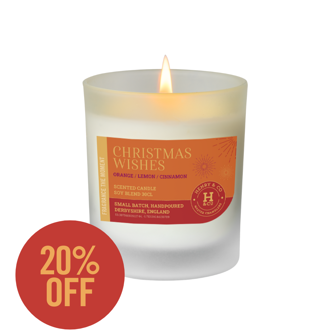 CHRISTMAS WISHES SCENTED CANDLE