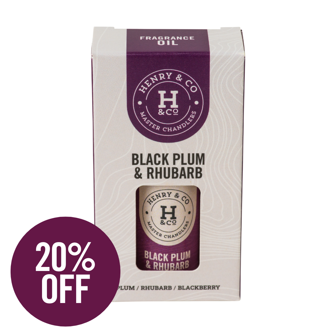 black plum & rhubarb aroma oil