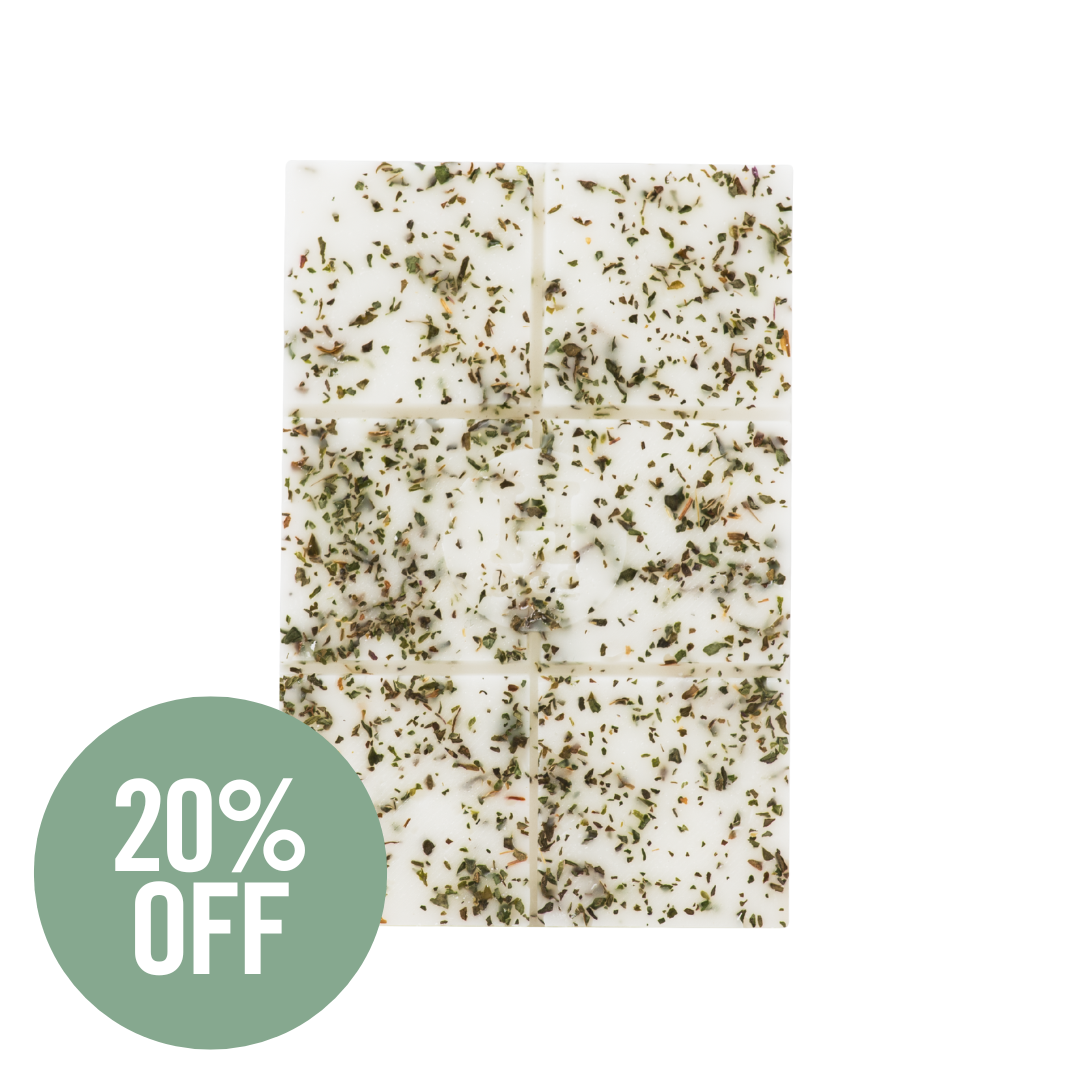 eucalyptus & oakmoss mini wax melt bar