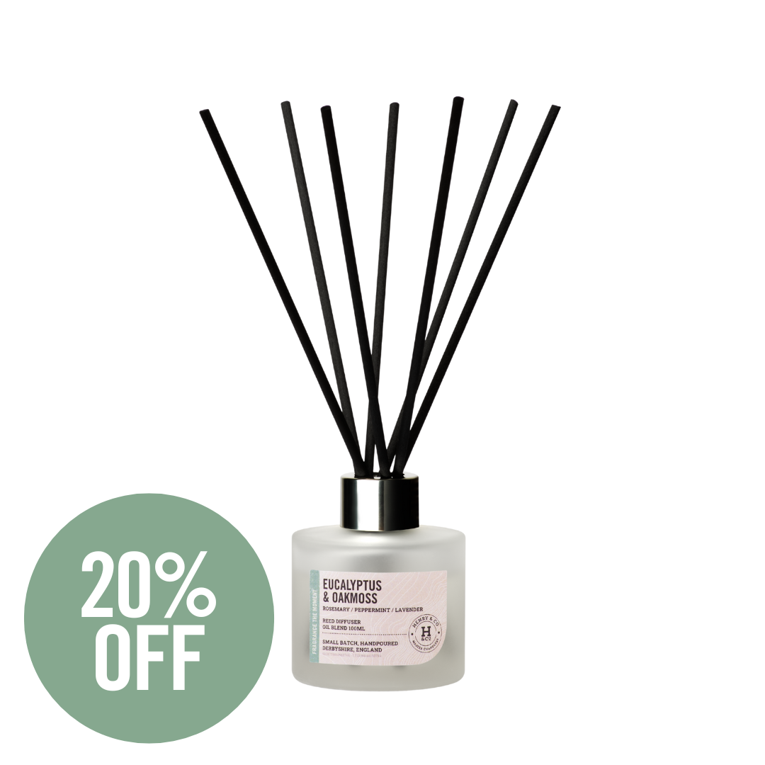 eucalyptus & oakmoss reed diffuser