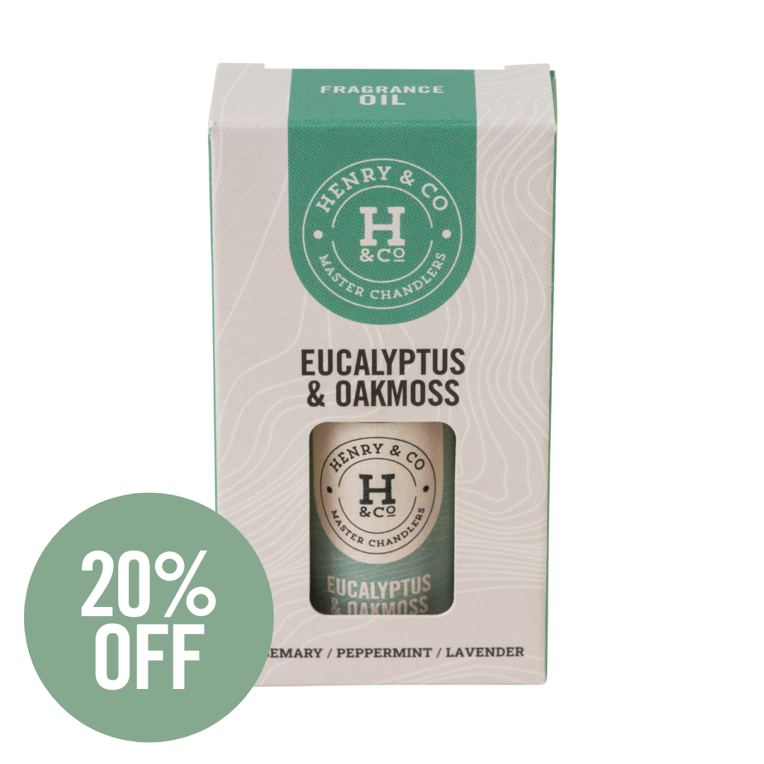 eucalyptus & oakmoss fragrance oil