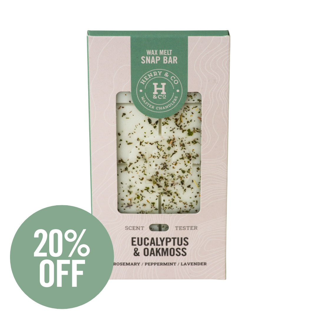 EUCALYPTUS & OAKMOSS wax melt bar