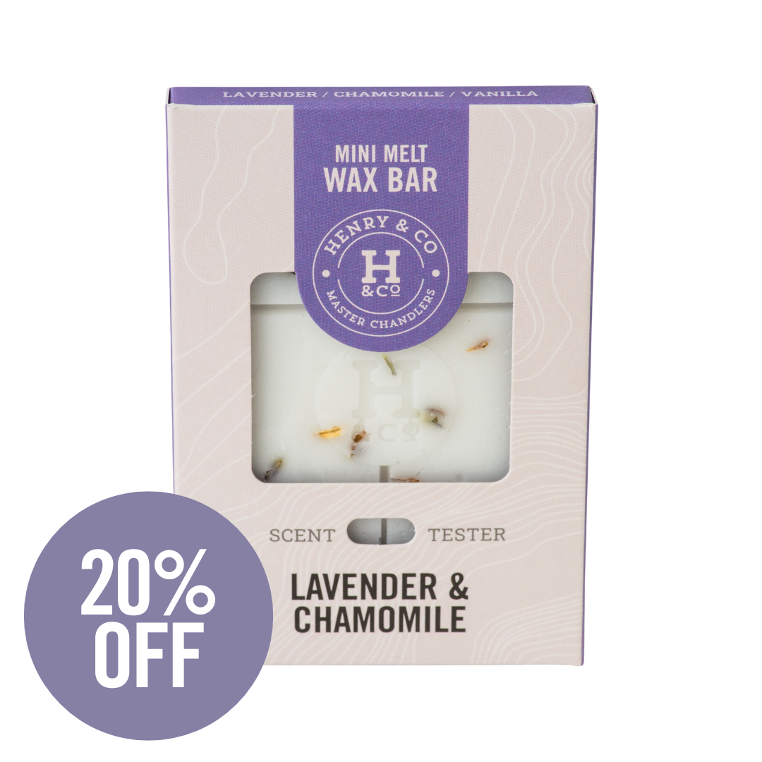 LAVENDER & CHAMOMILE MINI WAX MELT BAR
