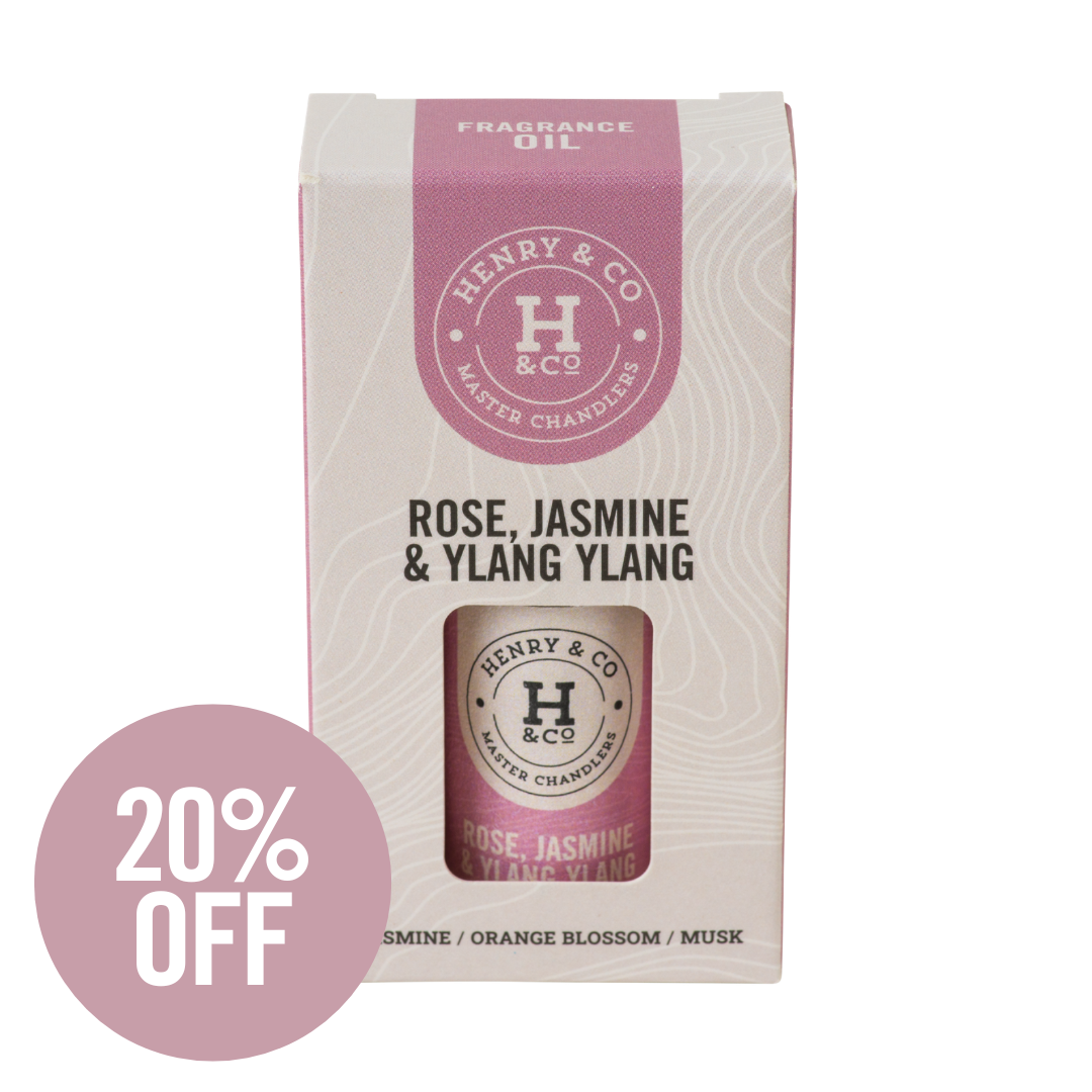 rose, jasmine & ylang ylang  aroma oil