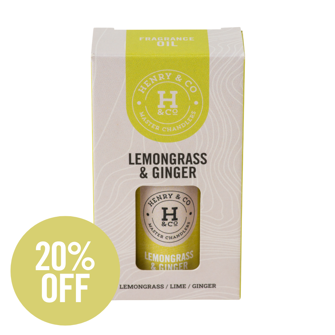 lemongrass & ginger aroma oil