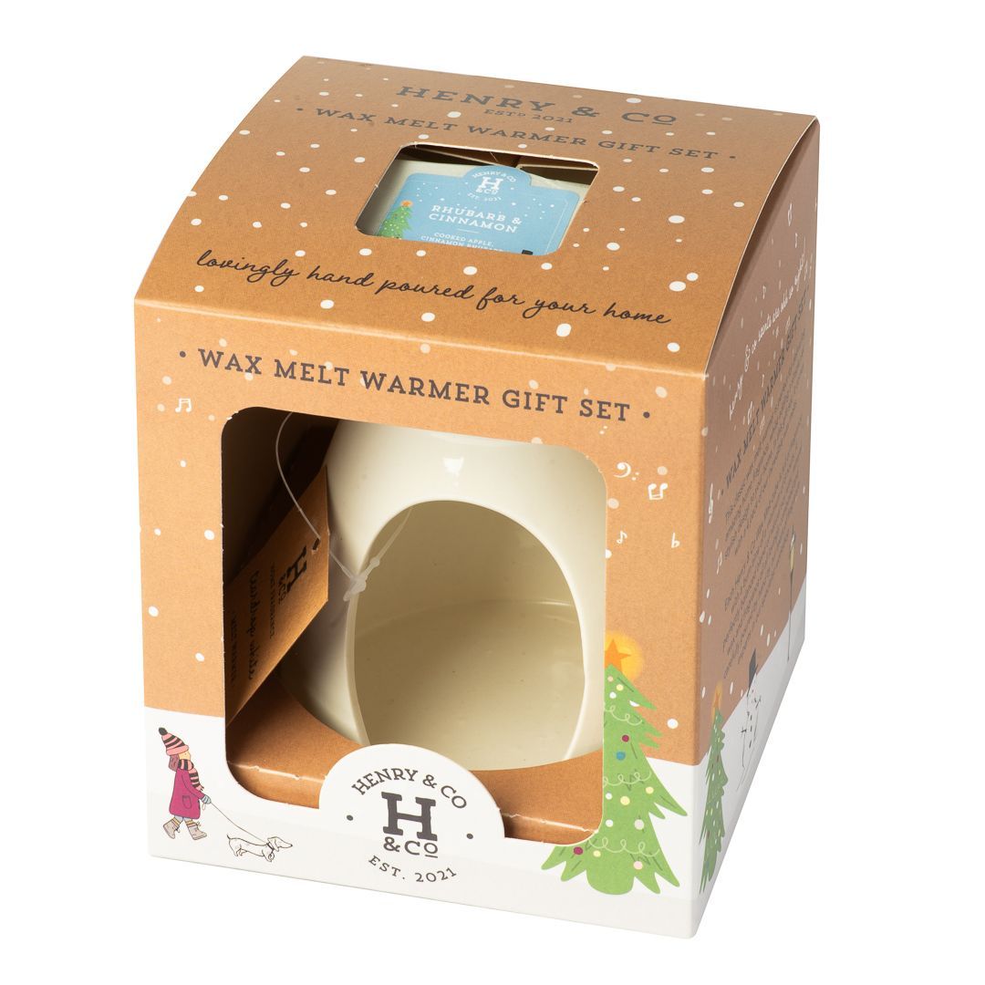 OUTLET CHRISTMAS WAX MELT BURNER GIFT SET
