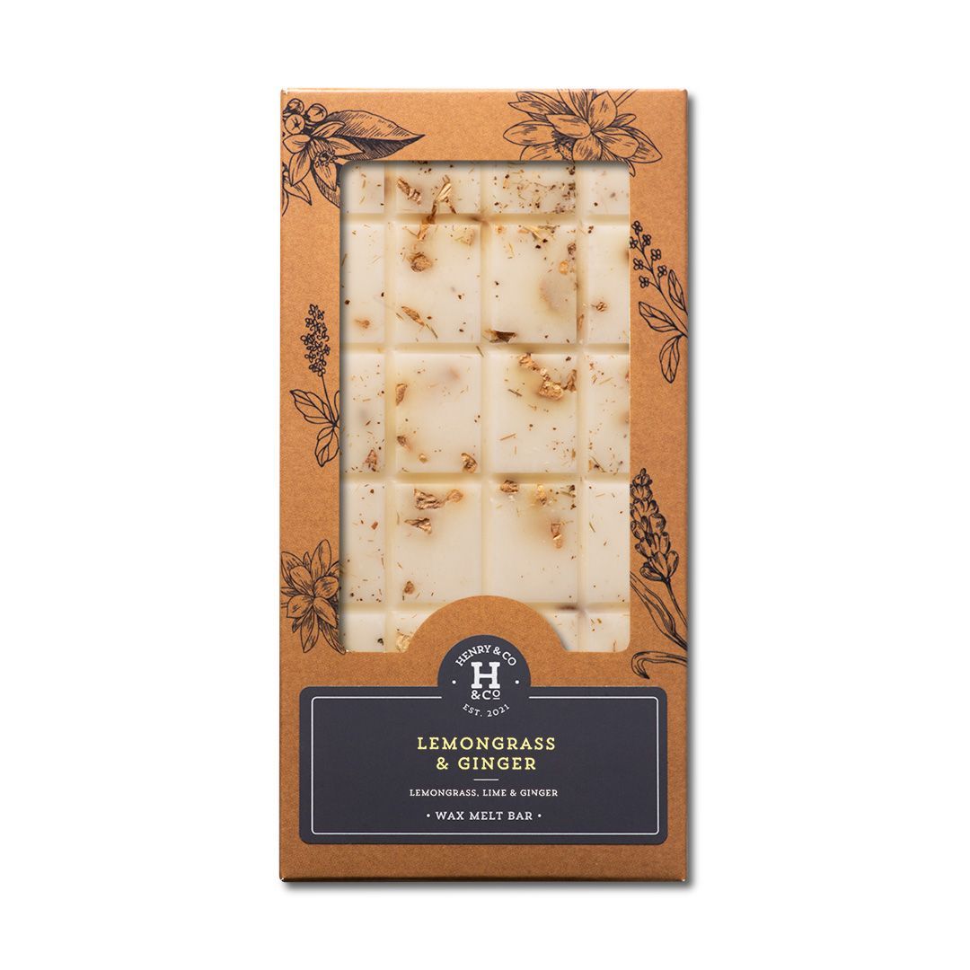 LEMONGRASS & GINGER ARTISAN WAX MELT BAR