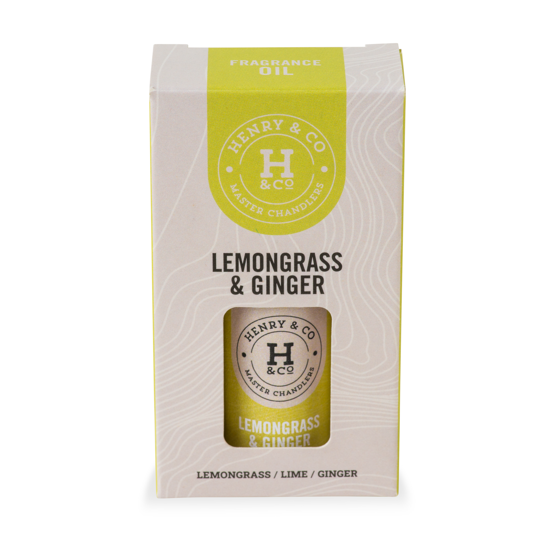 Lemongrass & Ginger Fragrance Oil Packaged