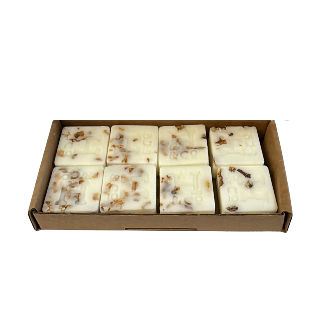 COCONUT LIME BOX OF 8 WAX MELTS OPEN