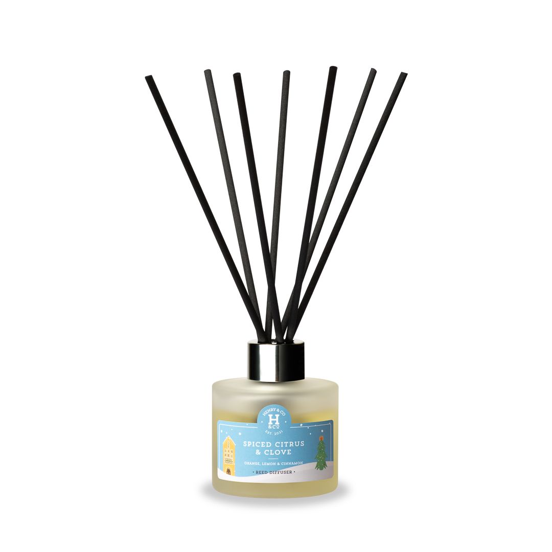 SPICED CITRUS & CLOVE reed diffuser