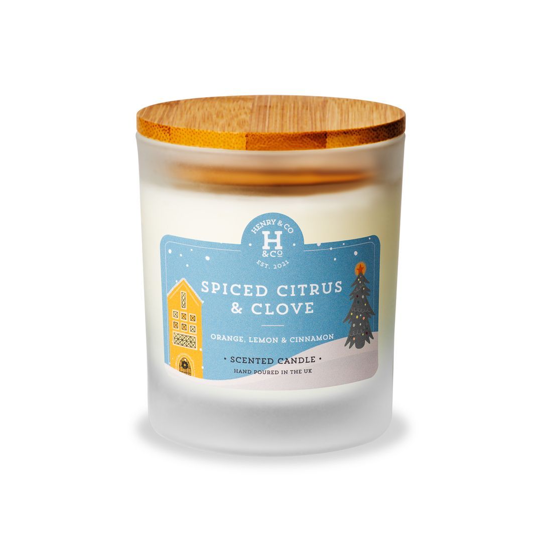 SPICED CITRUS & CLOVE SCENTED CANDLE