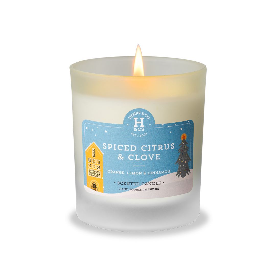 SPICED CITRUS & CLOVE SCENTED CANDLE