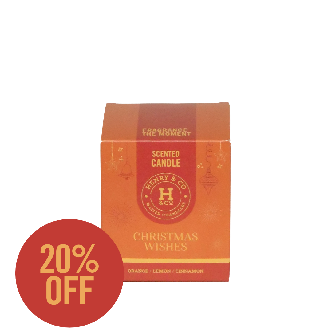 CHRISTMAS WISHES VOTIVE CANDLE