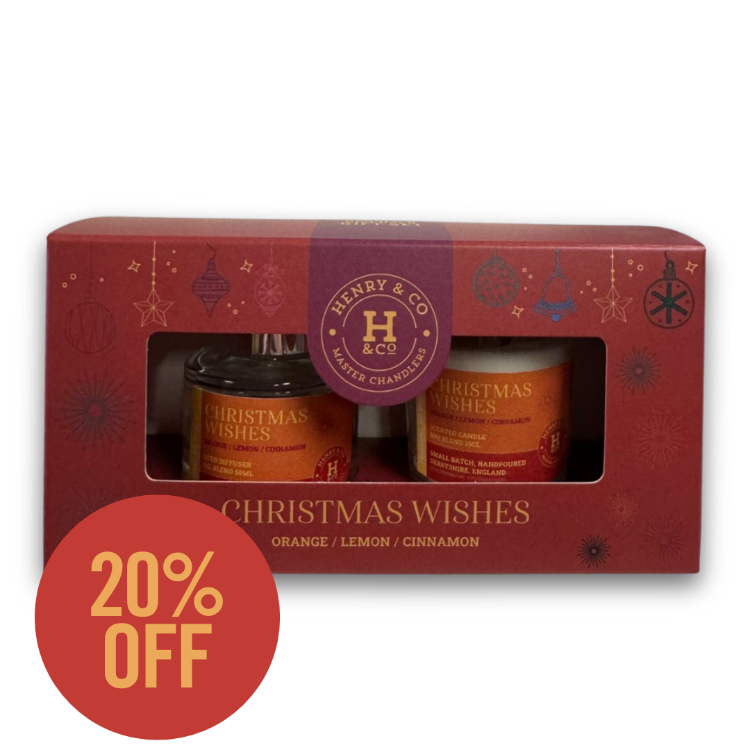 CHRISTMAS CANDLE AND DIFFUSER GIFT SET
