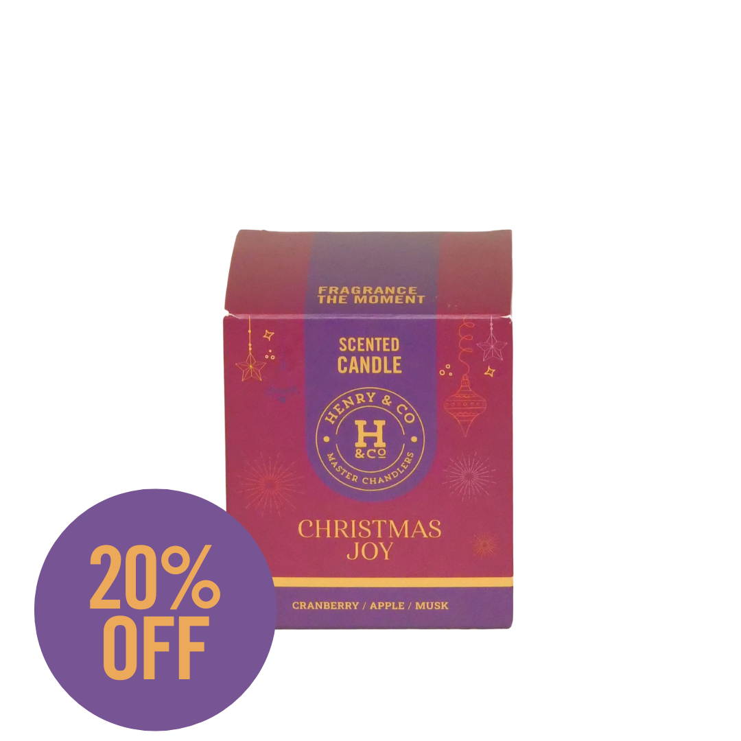 CHRISTMAS JOY VOTIVE CANDLE