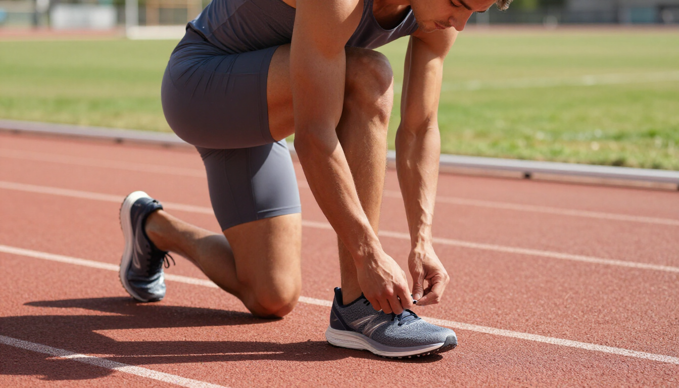 Professional athlete recovering from injury and returning to sport.