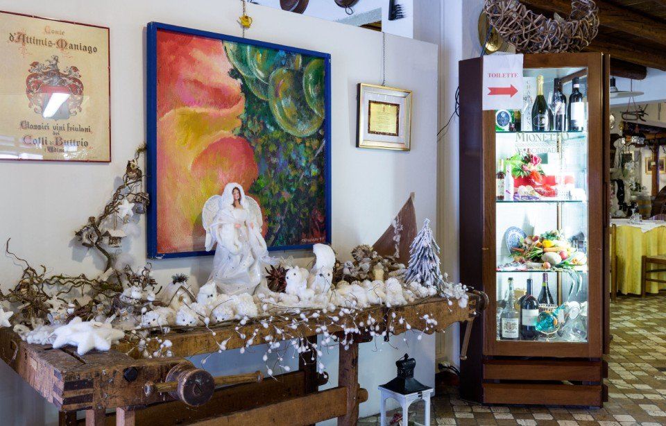 Atmosfera tradizionale del locale