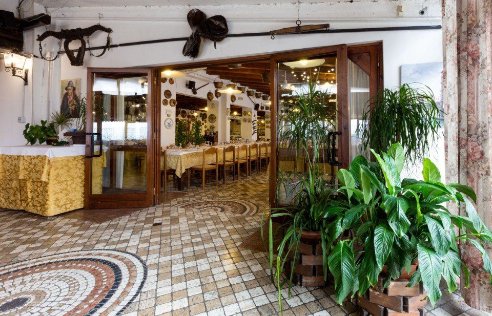 Ingresso del ristorante