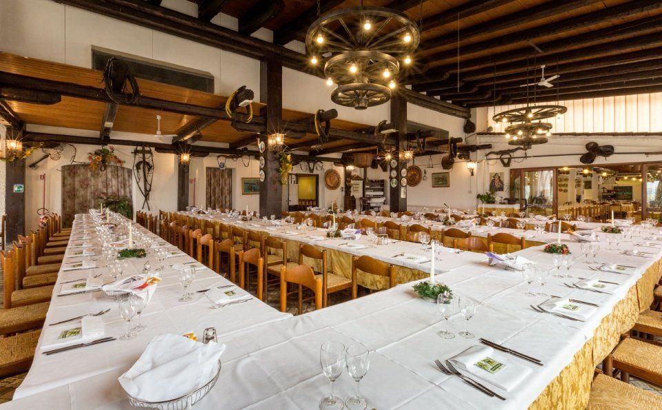 Interni rustici del locale