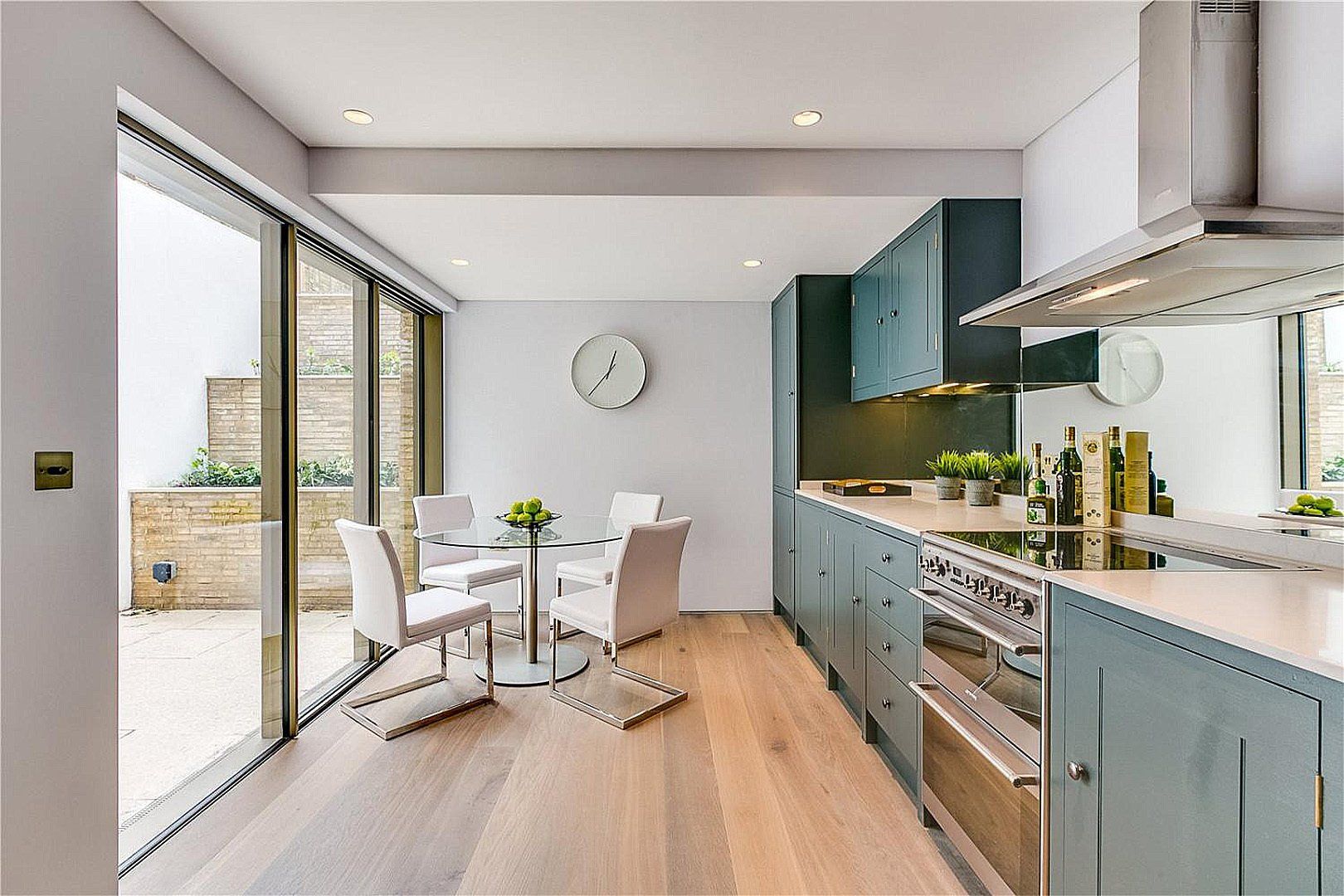 Kitchen with dining area interior design