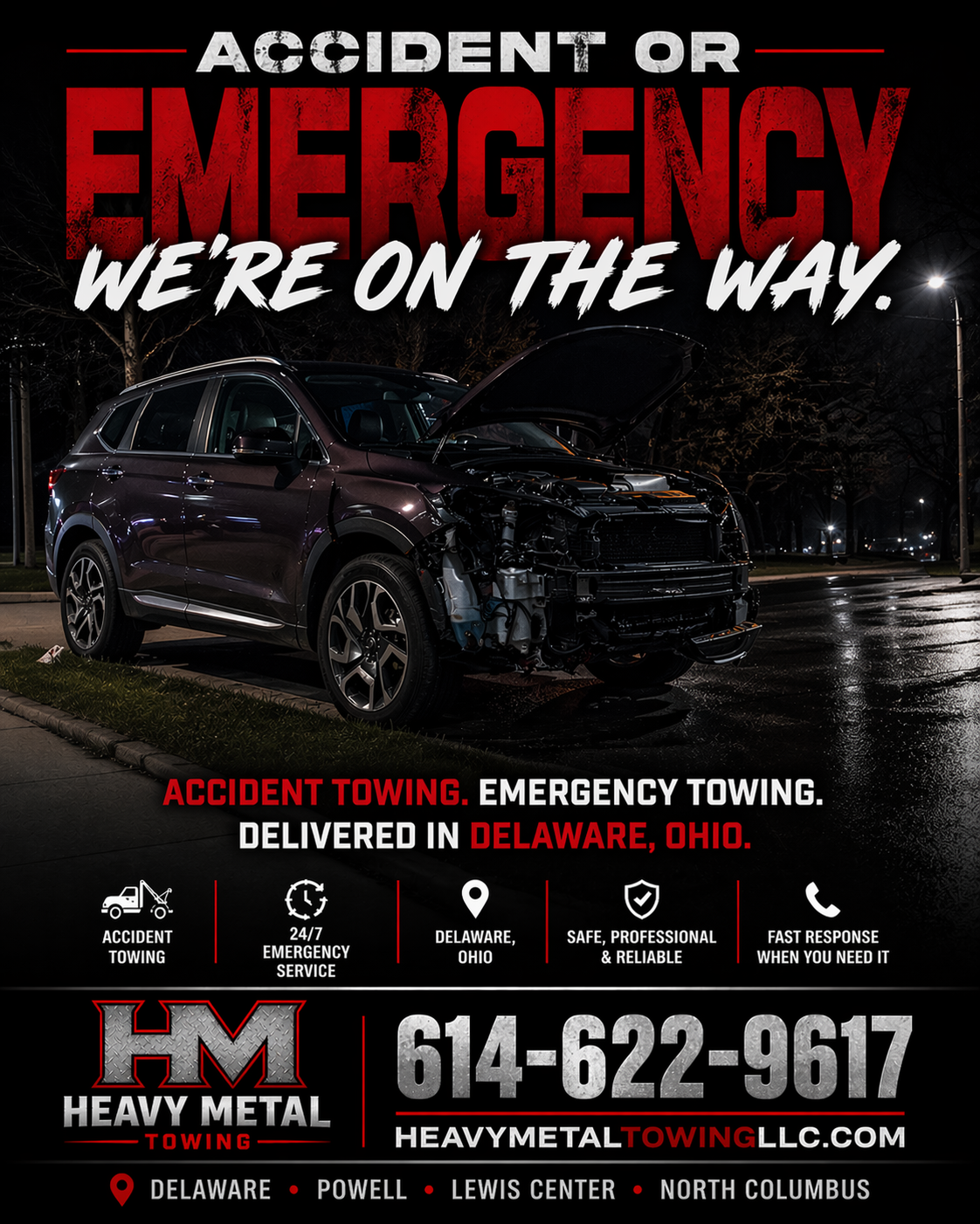 Heavy Metal Towing Delaware Ohio