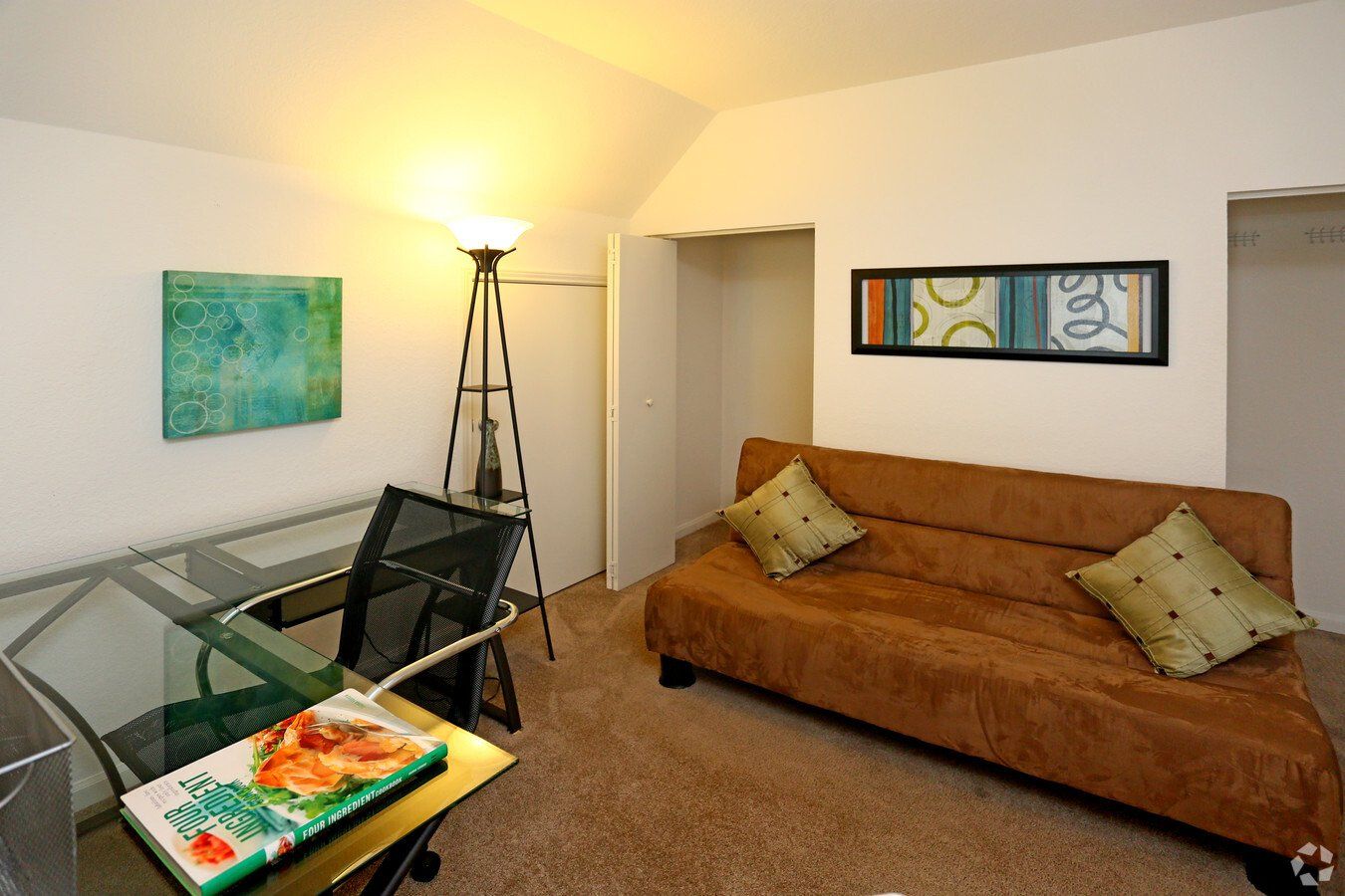 Twin oaks interior office