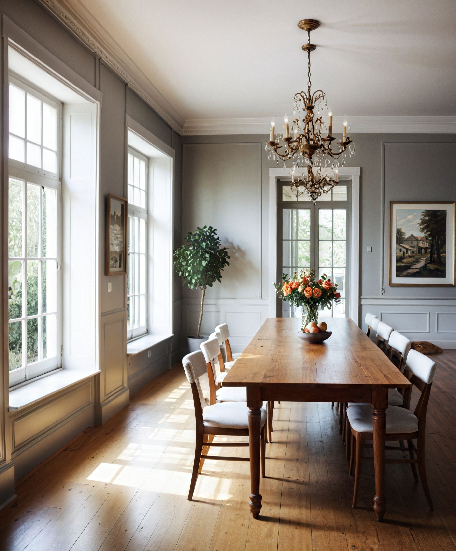 A living room with a lot of furniture and a lot of windows.