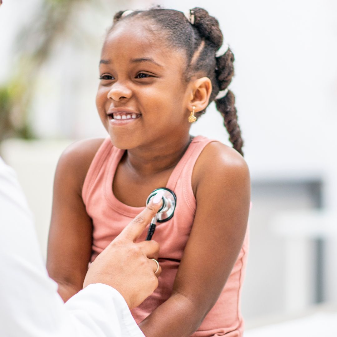 Girl Getting Check-Up