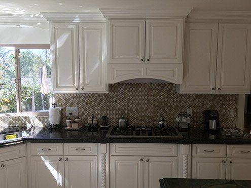 Kitchen Cabinets — Professional Painting Chatsworth in Chatsworth, CA