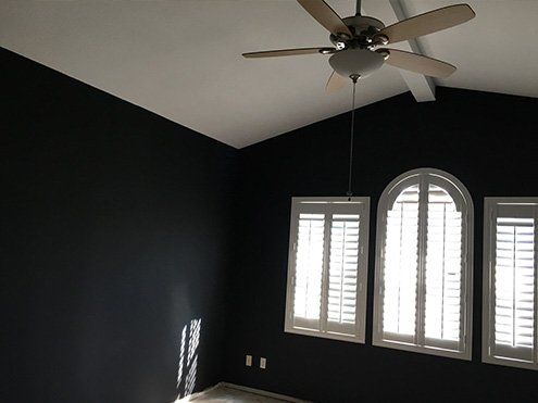Black Wall Room Paint — Commercial Building Painter in Chatsworth, CA