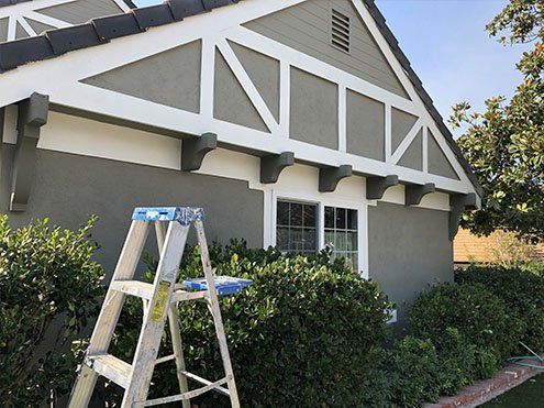 Grey Wall Paint — Custom Painting in Chatsworth, CA