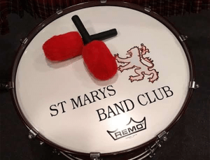 St Marys Band Club - Pipes and Drums, Bass Drum Teachers