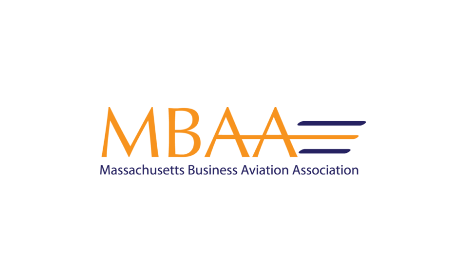 The logo for the massachusetts business aviation association