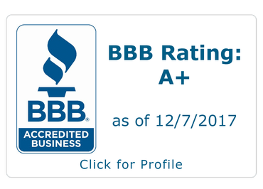 BBB Rating A+ for Greg Walker Roofing & Remodeling