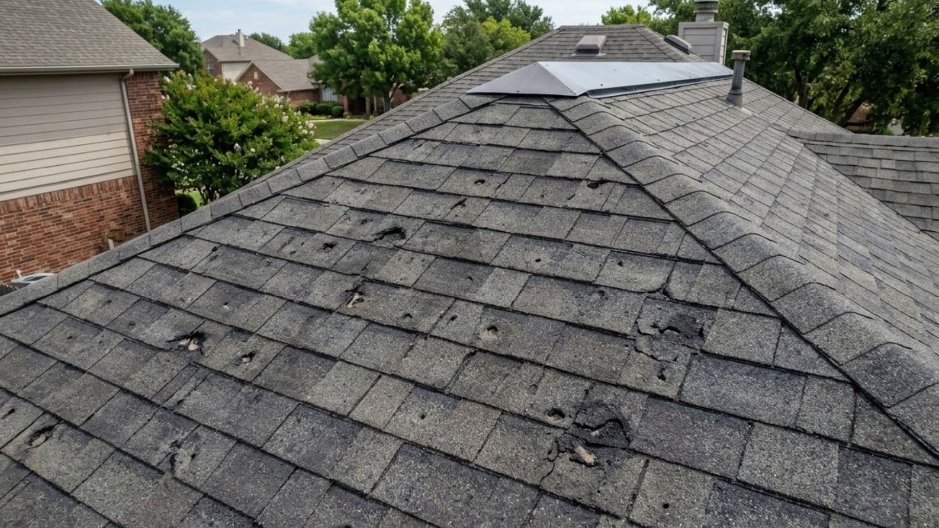 Hidden Signs of Roof Hail Damage in Arlington TX