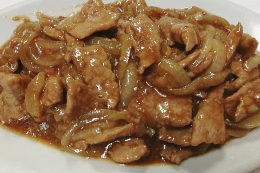 Specialità cinese di carne