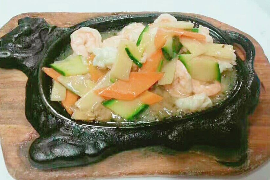 Specialità cinese con verdure