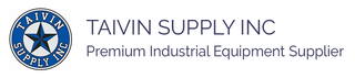 Logo of Taivin Supply Inc., a premium industrial equipment supplier. It has a blue circular badge with a star.