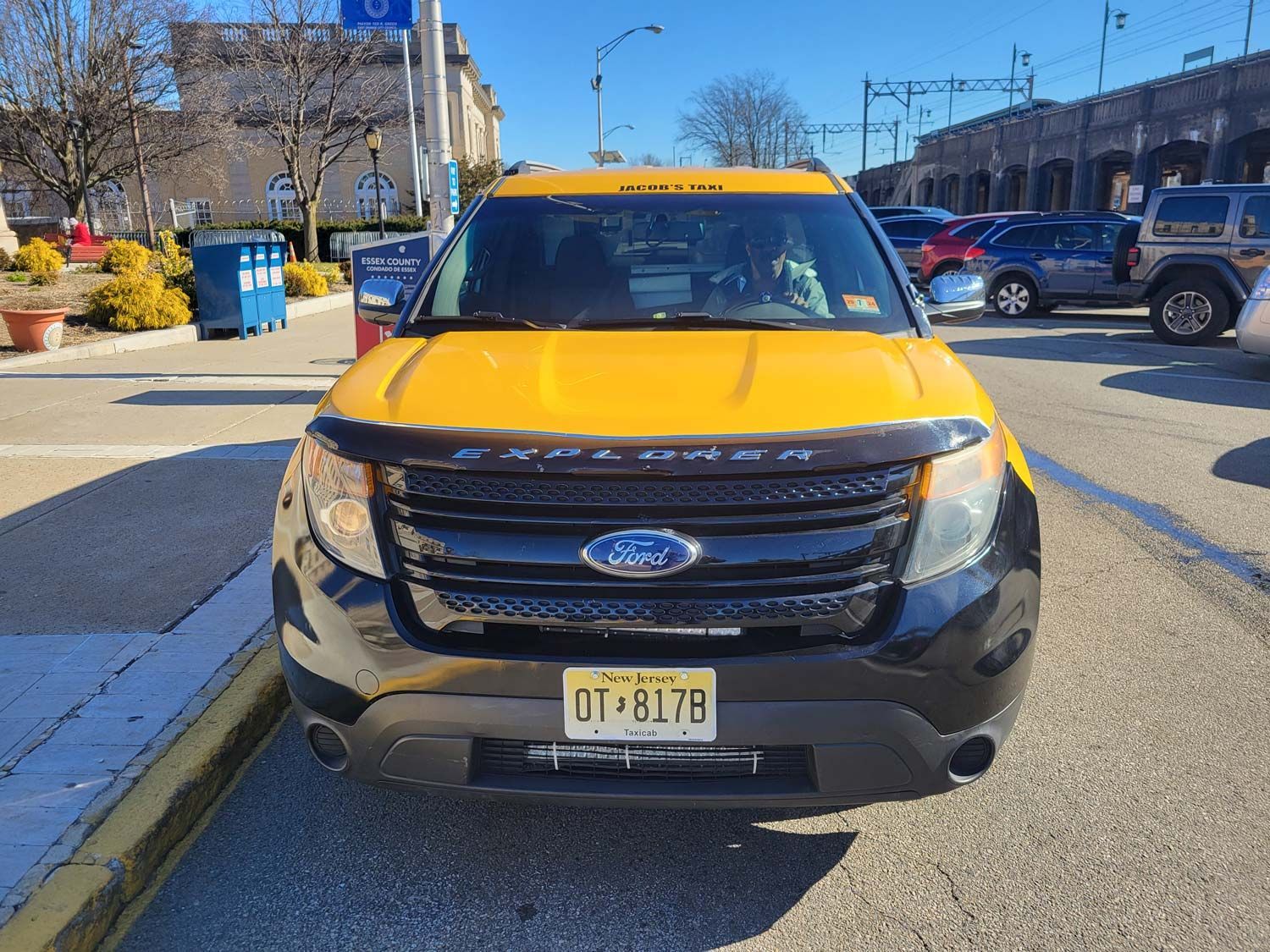 Yellow Ford Explorer - Jacob’s Taxi Service - East Orange, NJ |