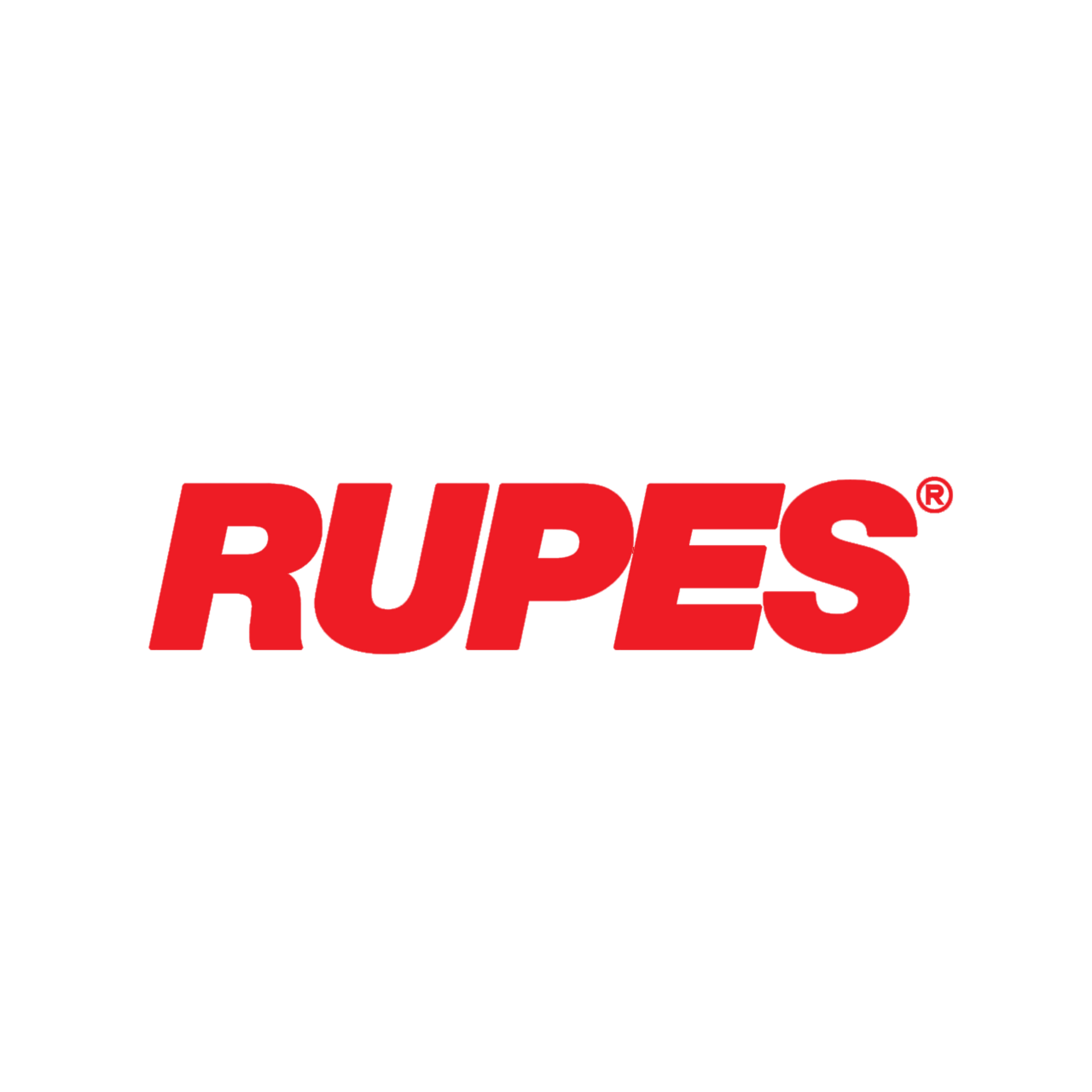Red "RUPES" logo on a white background.