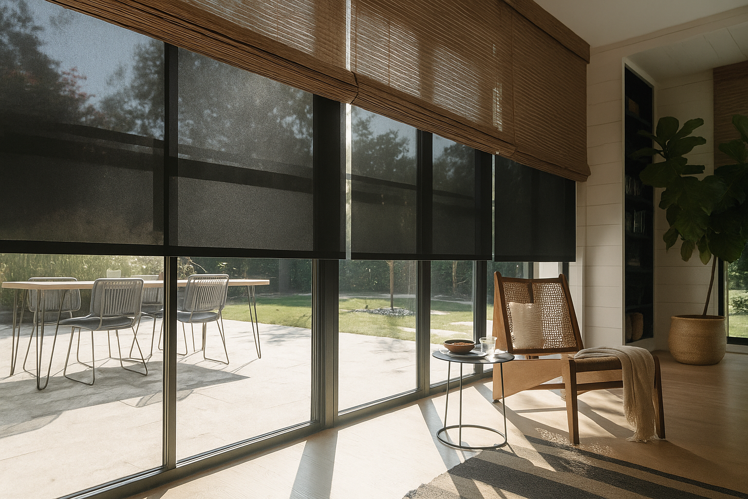 Solar Shades – Balancing Natural Light & Heat Control