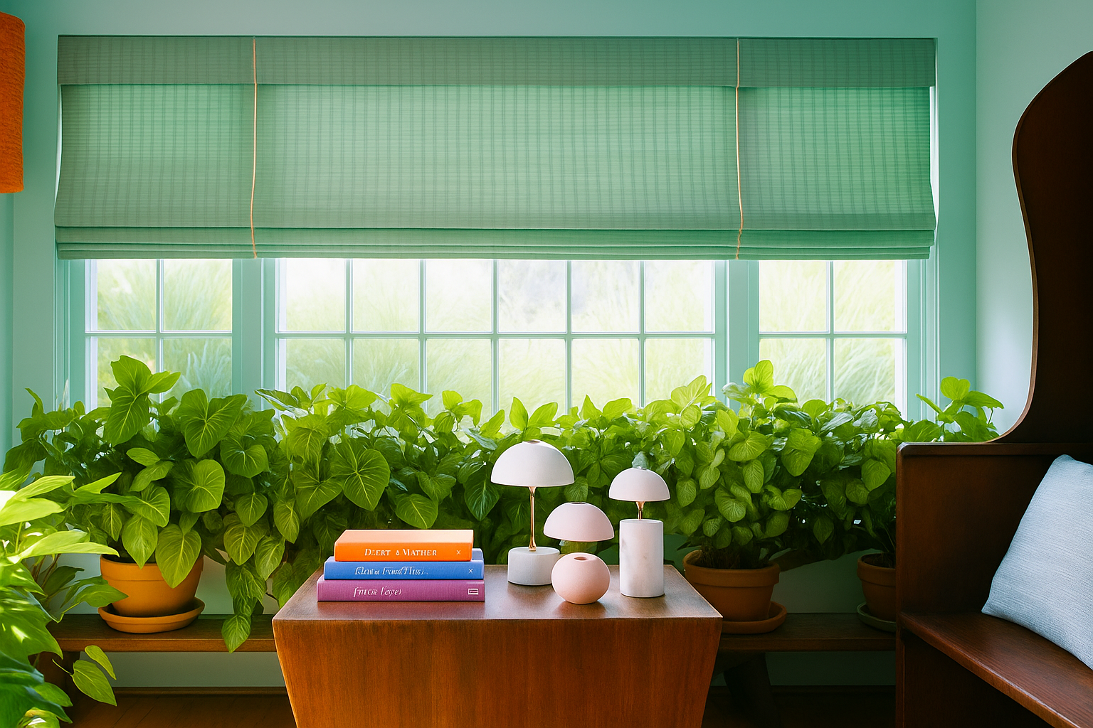 5. Woven Wood Shades