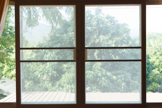 finestra con zanzariera